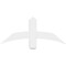 Ekena Millwork Bellingham Architectural Grade PVC Gable Bracket, 36"W x 15"H x 4"D x 4"F, 10/12 Pitch GBP036X15X0404BEL00 - alternate 2